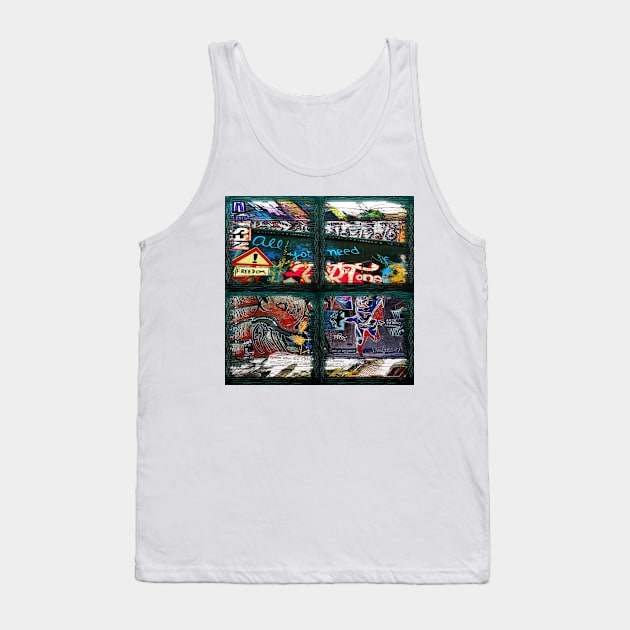 Art on the Wall Tank Top by mister-john